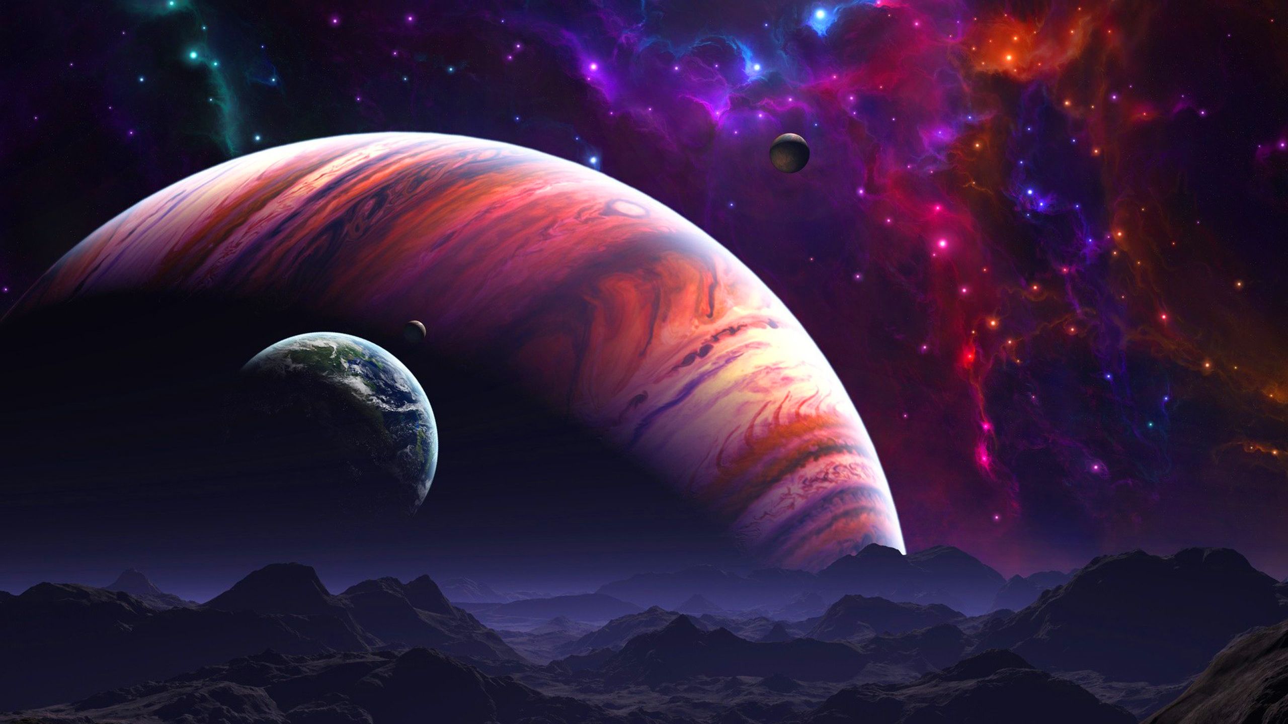 Beautiful Space Art Wallpapers