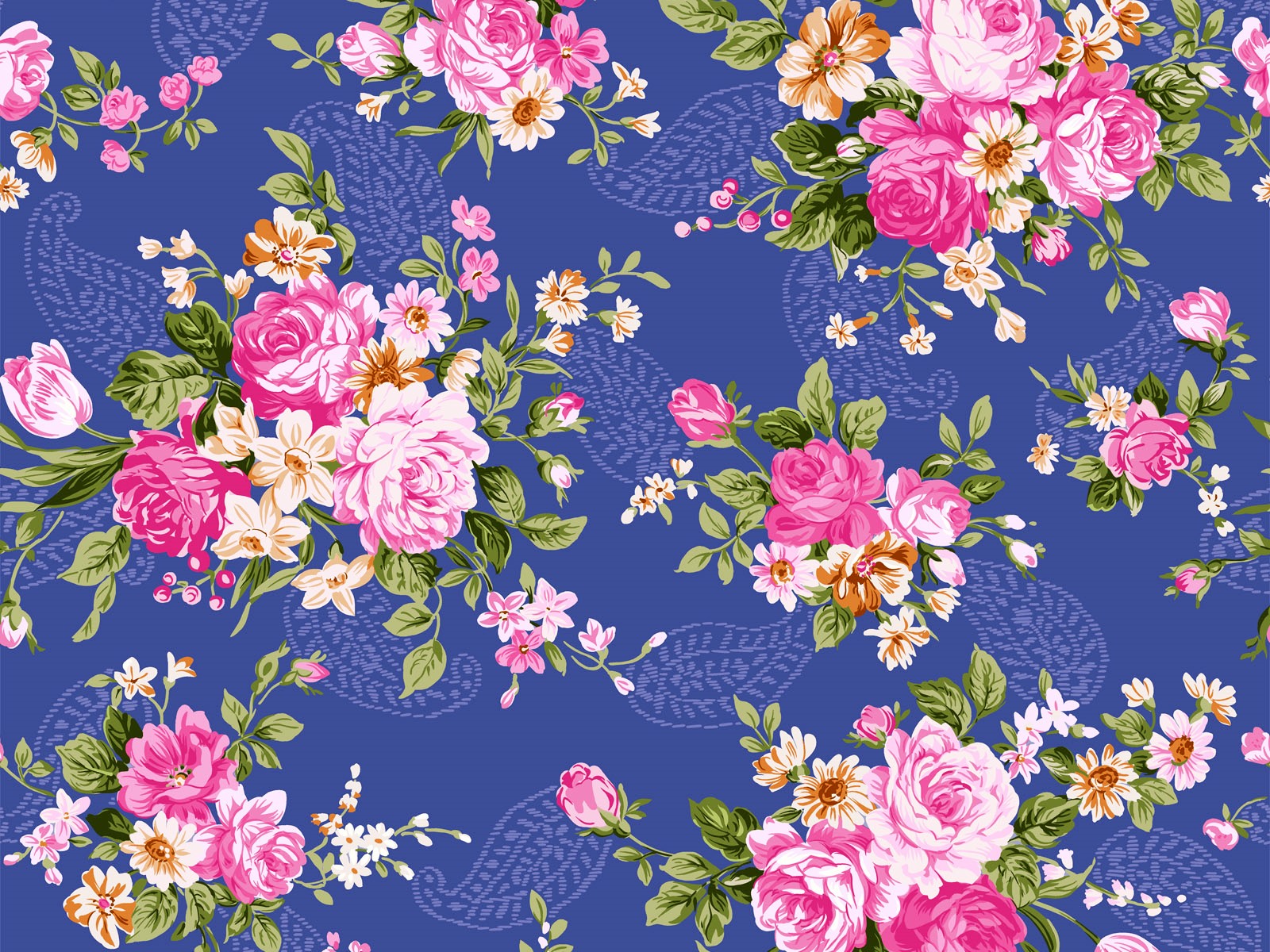 Beautiful Vintage Flower Wallpapers