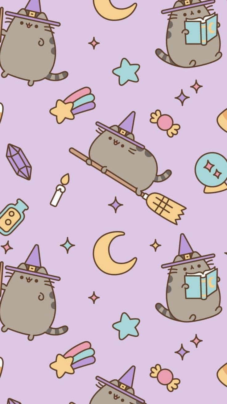 Beautiful Witch Cat Wallpapers