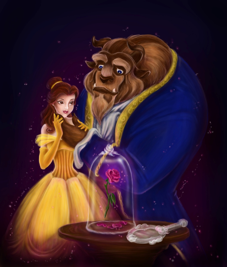 Beauty And The Beast Artwork Wallpapers