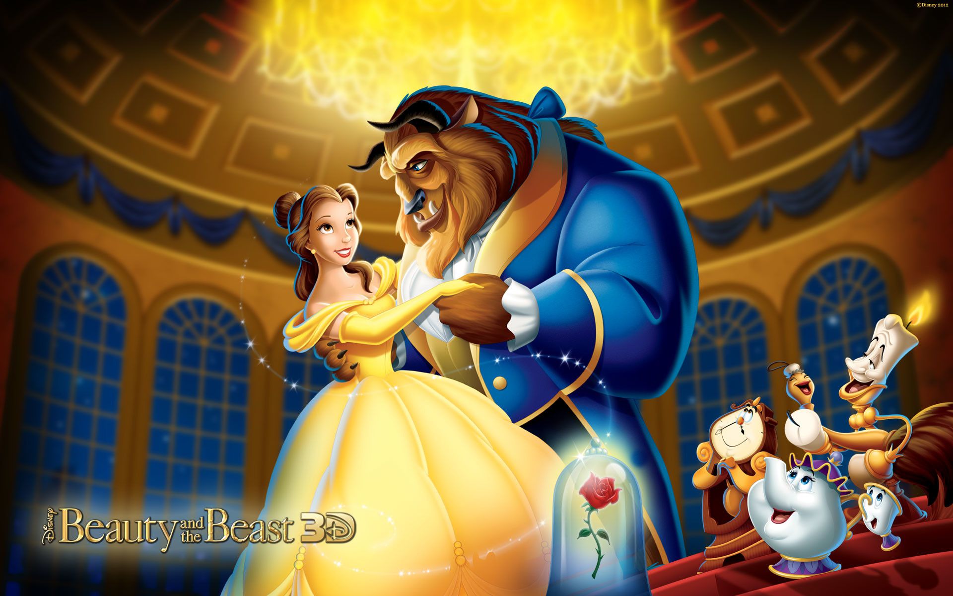 Beauty And The Beast Artwork Wallpapers