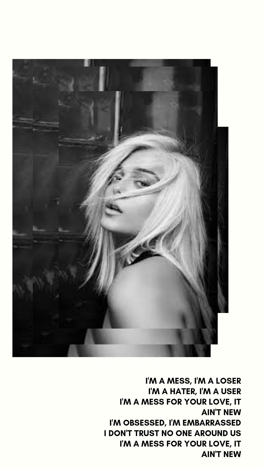 Bebe Rexha New Monochrome Wallpapers