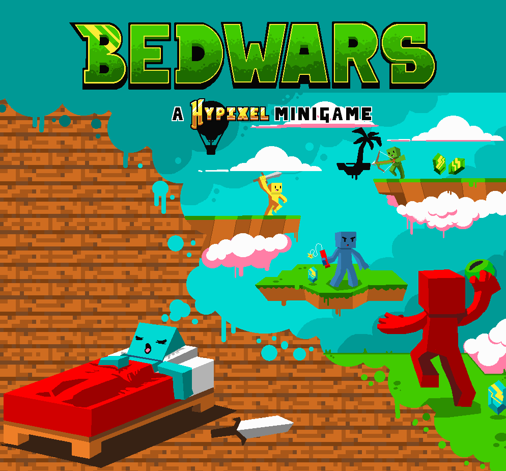 Bed Wars Background