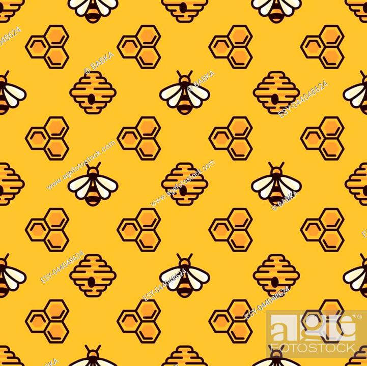 Bee Hive Background