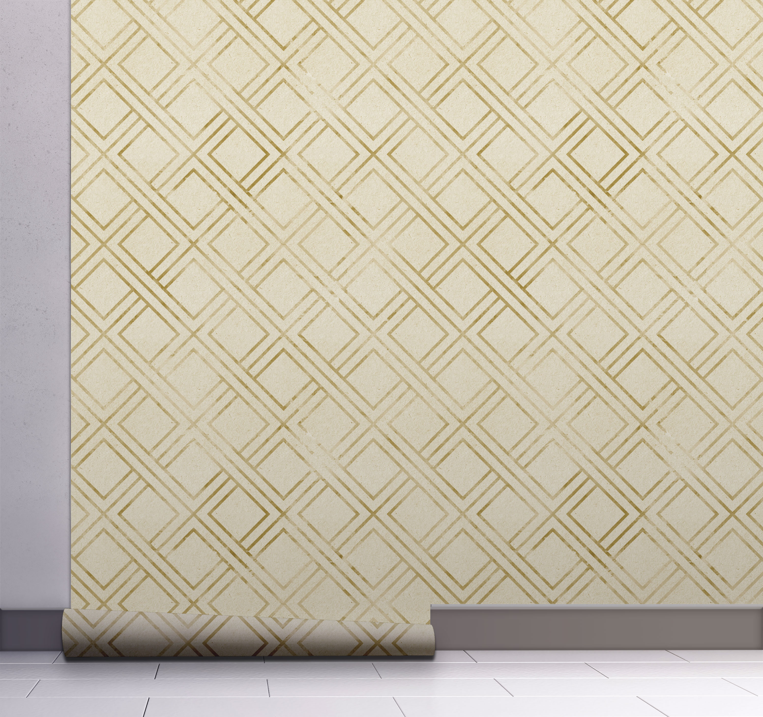 Beige Grid Wallpapers