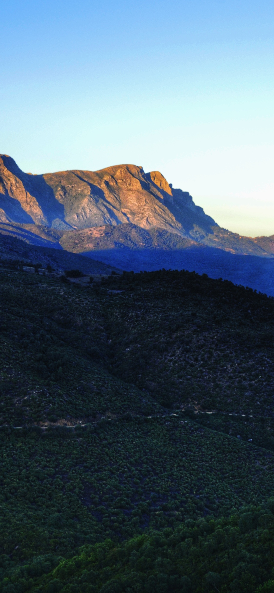 Bejaia Moutains Trees Sunlight Sky Wallpapers