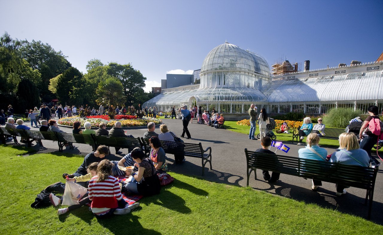 Belfast Botanic Gardens In Northern Ireland Wallpapers