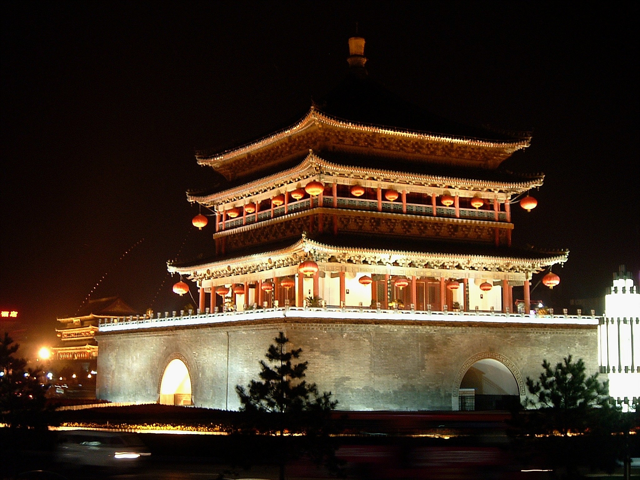 Bell Tower Of Xi'An Wallpapers