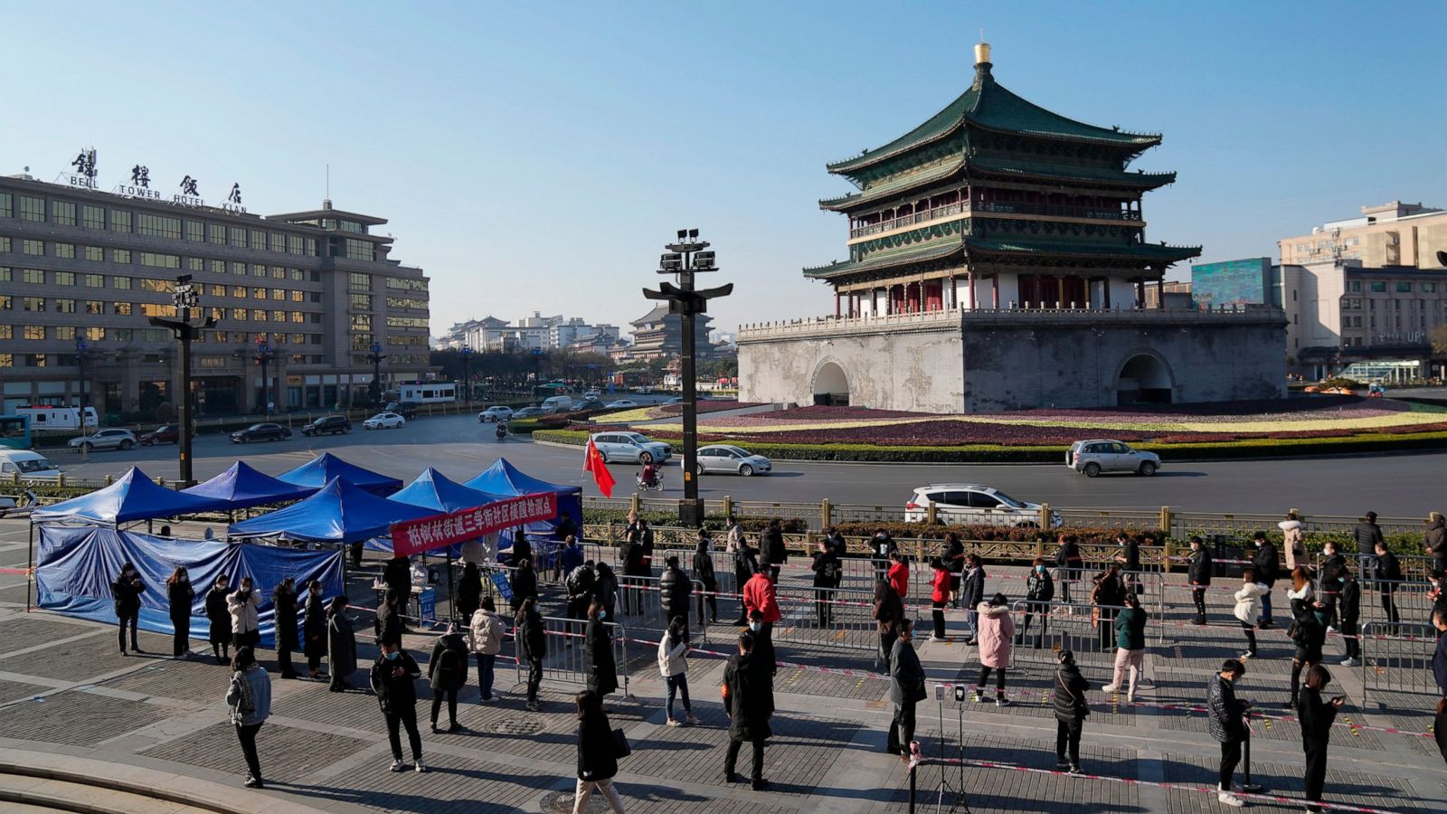 Bell Tower Of Xi'An Wallpapers