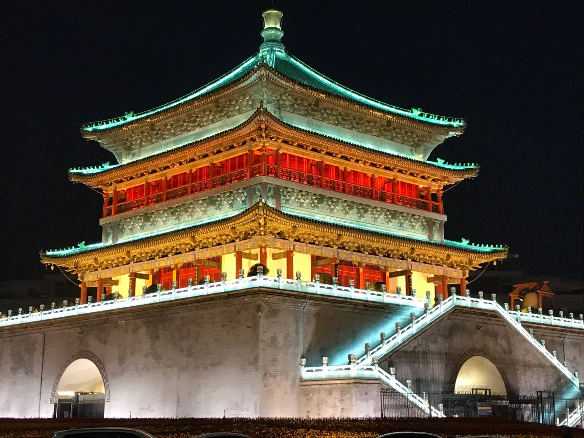 Bell Tower Of Xi'An Wallpapers