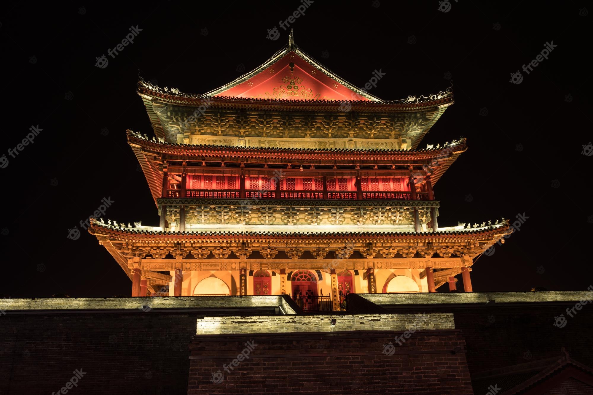 Bell Tower Of Xi'An Wallpapers
