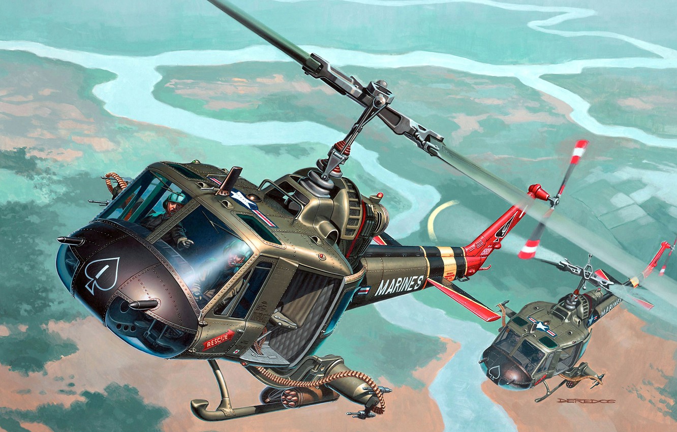 Bell Uh-1 Iroquois Wallpapers