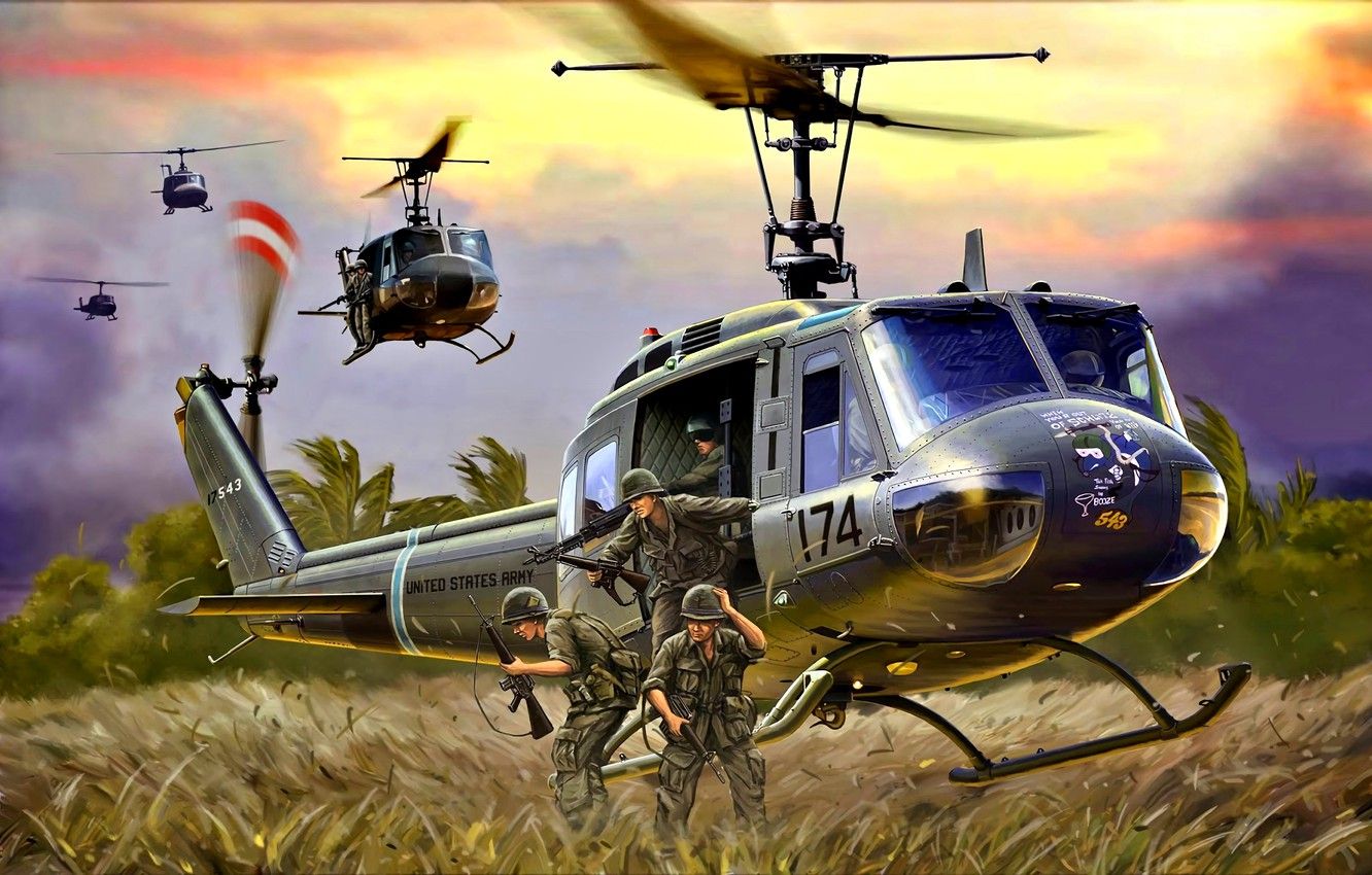 Bell Uh-1 Iroquois Wallpapers