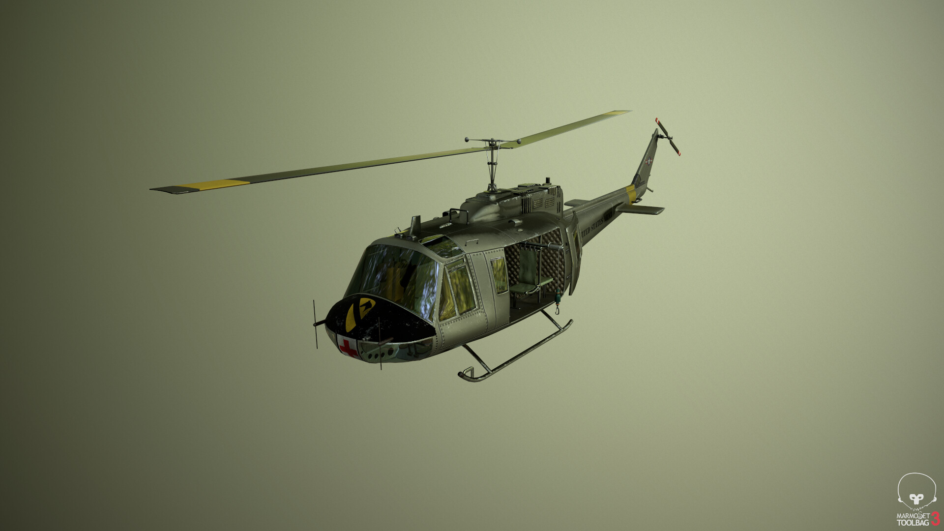 Bell Uh-1A Medevac Wallpapers