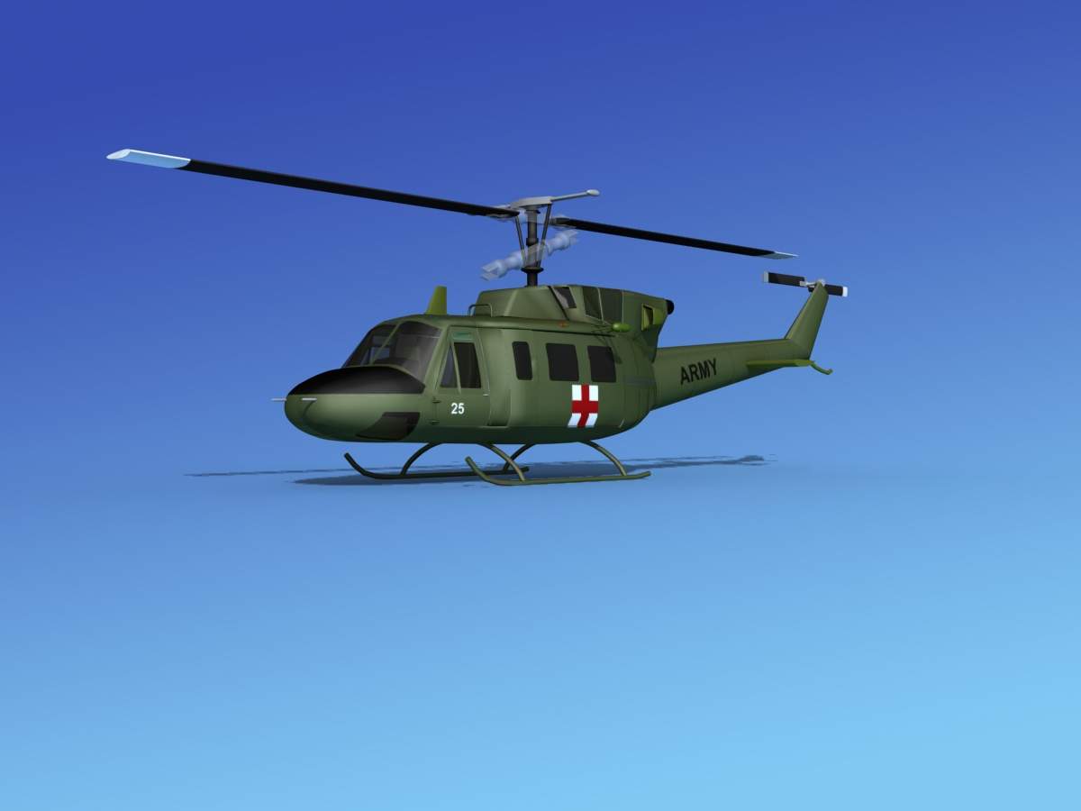 Bell Uh-1A Medevac Wallpapers