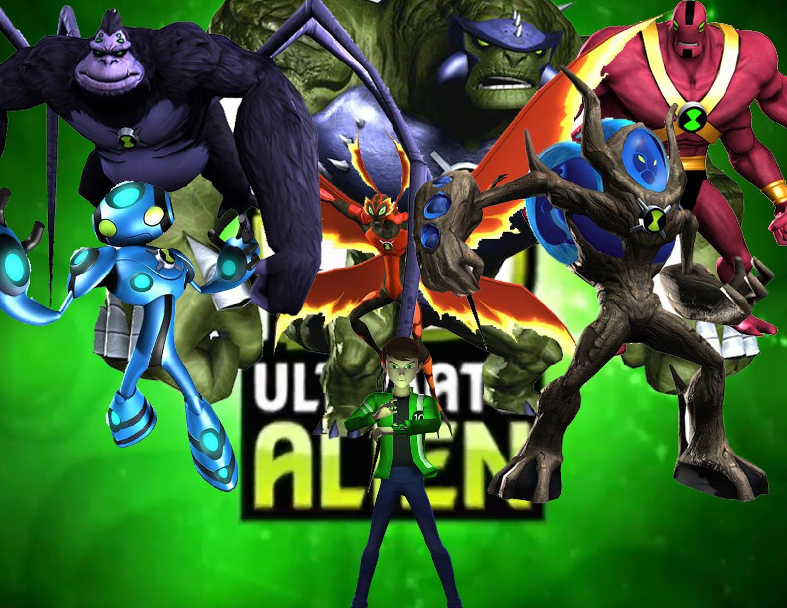 Ben 10: Ultimate Alien Wallpapers