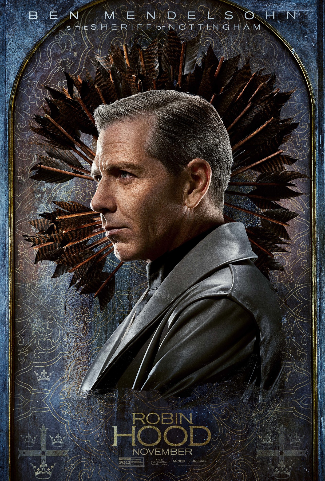 Ben Mendelsohn In Robin Hood Movie Wallpapers