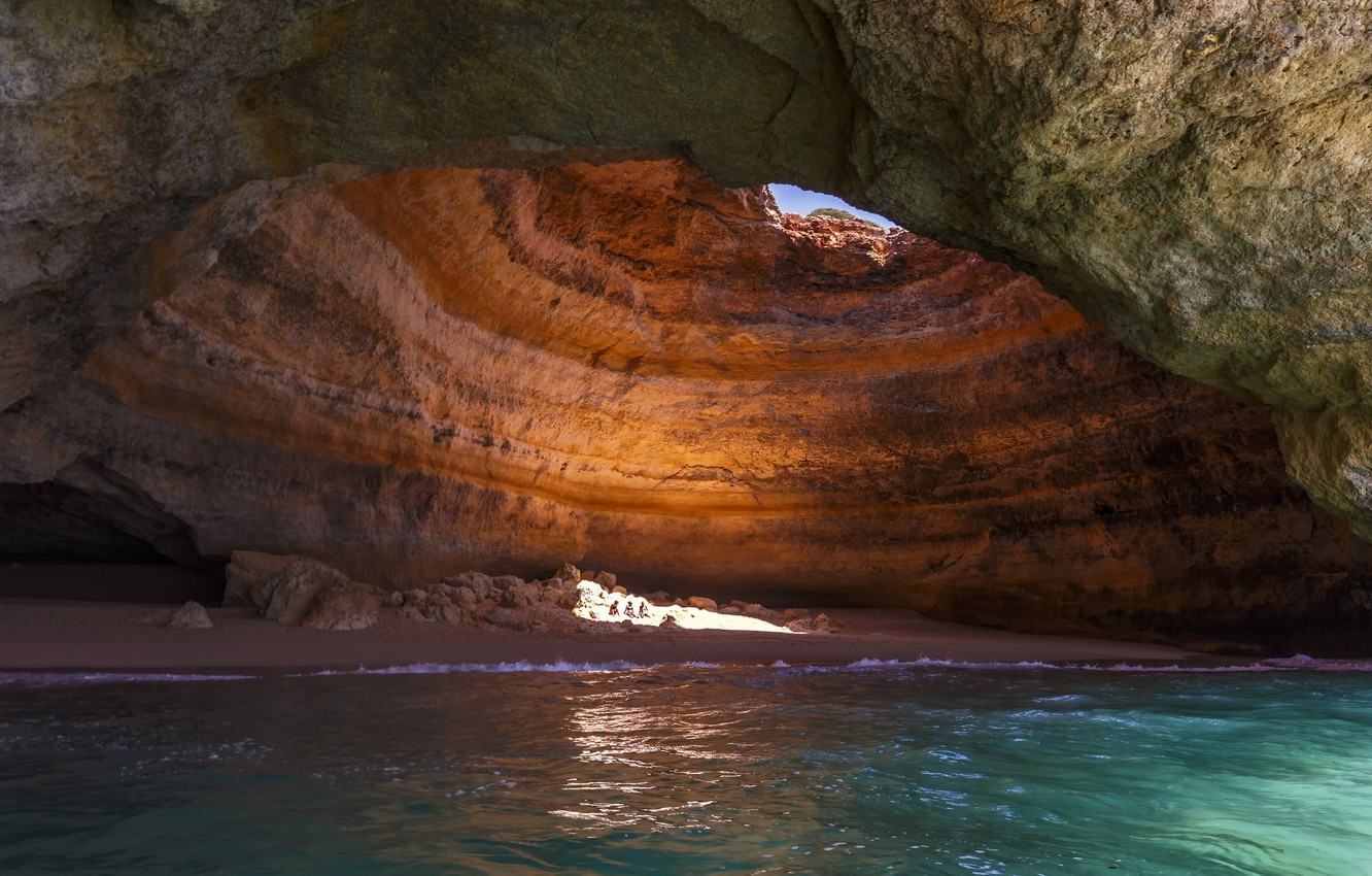 Benagil Cave In The Algarve Wallpapers