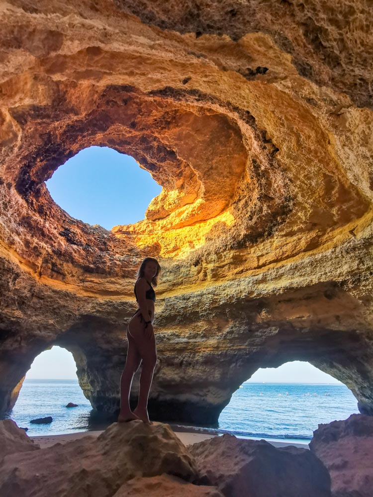 Benagil Cave In The Algarve Wallpapers