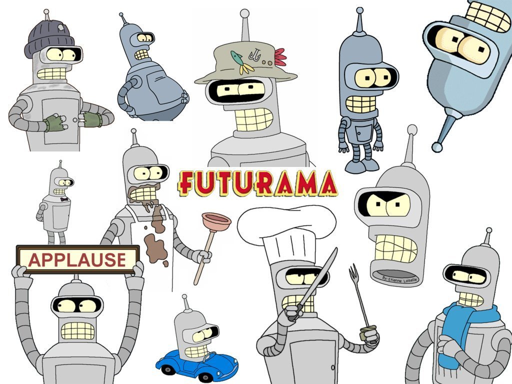 Bender In Futurama Wallpapers