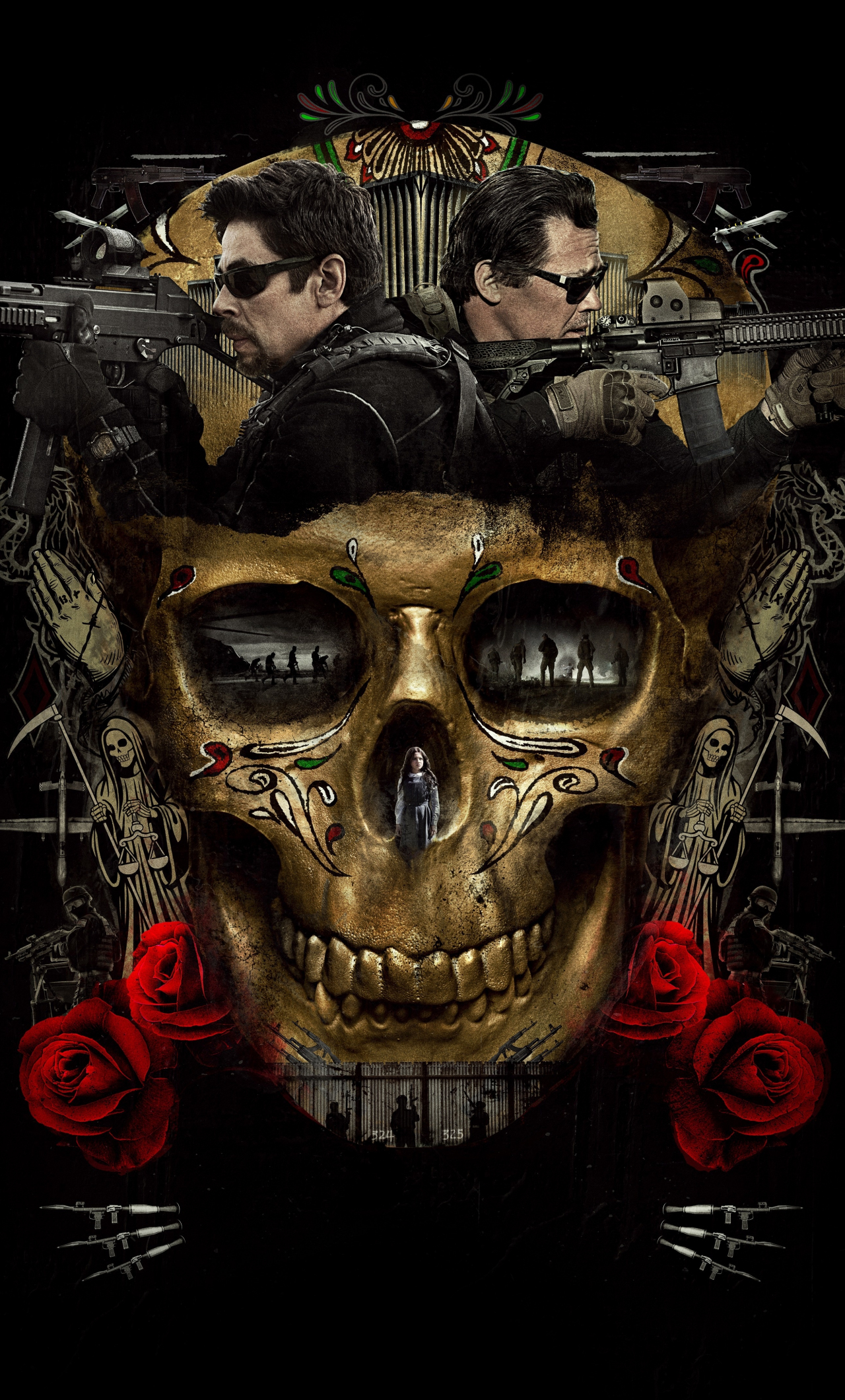 Benicio Del Toro Sicario Day Of The Soldado Movie Wallpapers