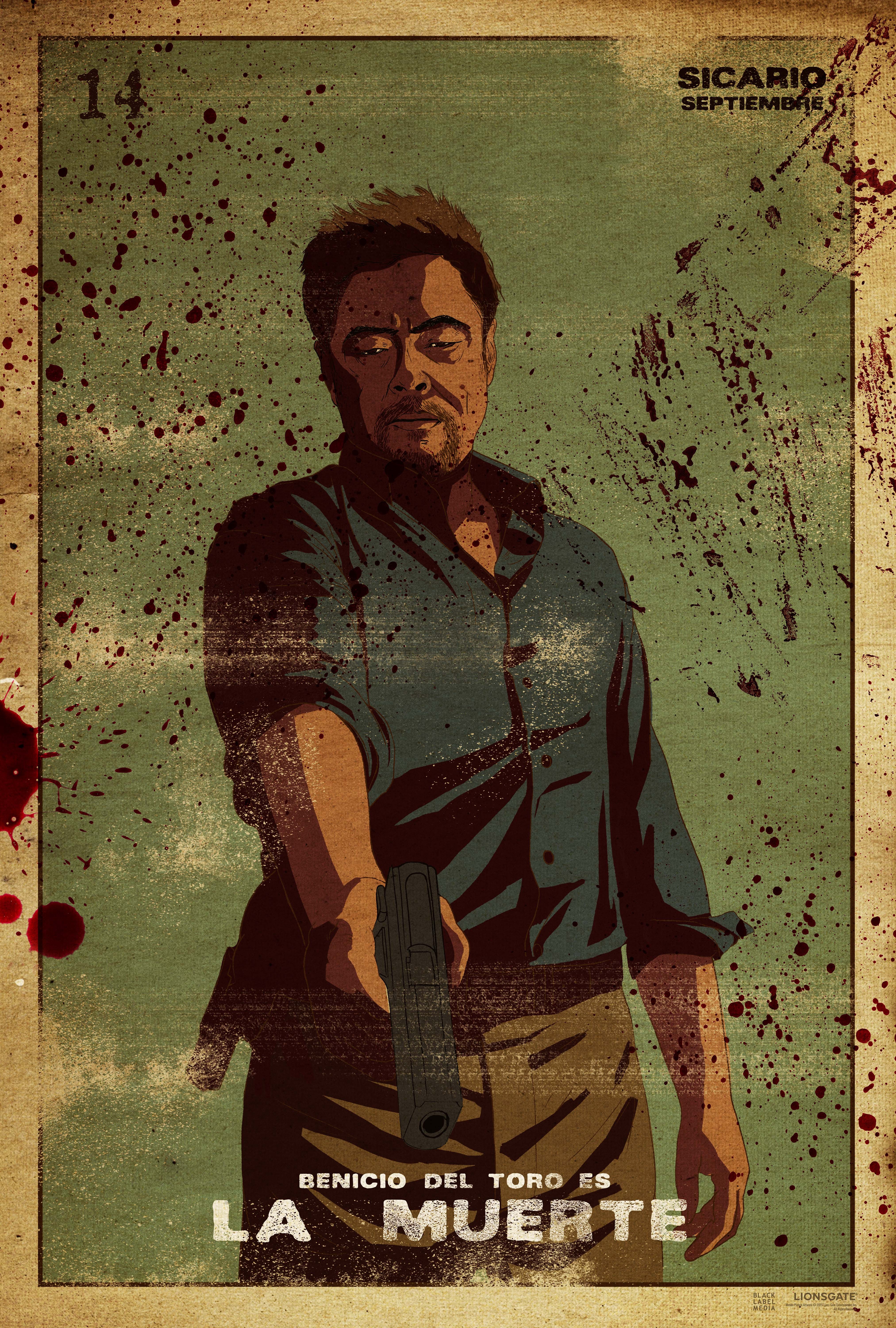 Benicio Del Toro Sicario Day Of The Soldado Movie Wallpapers