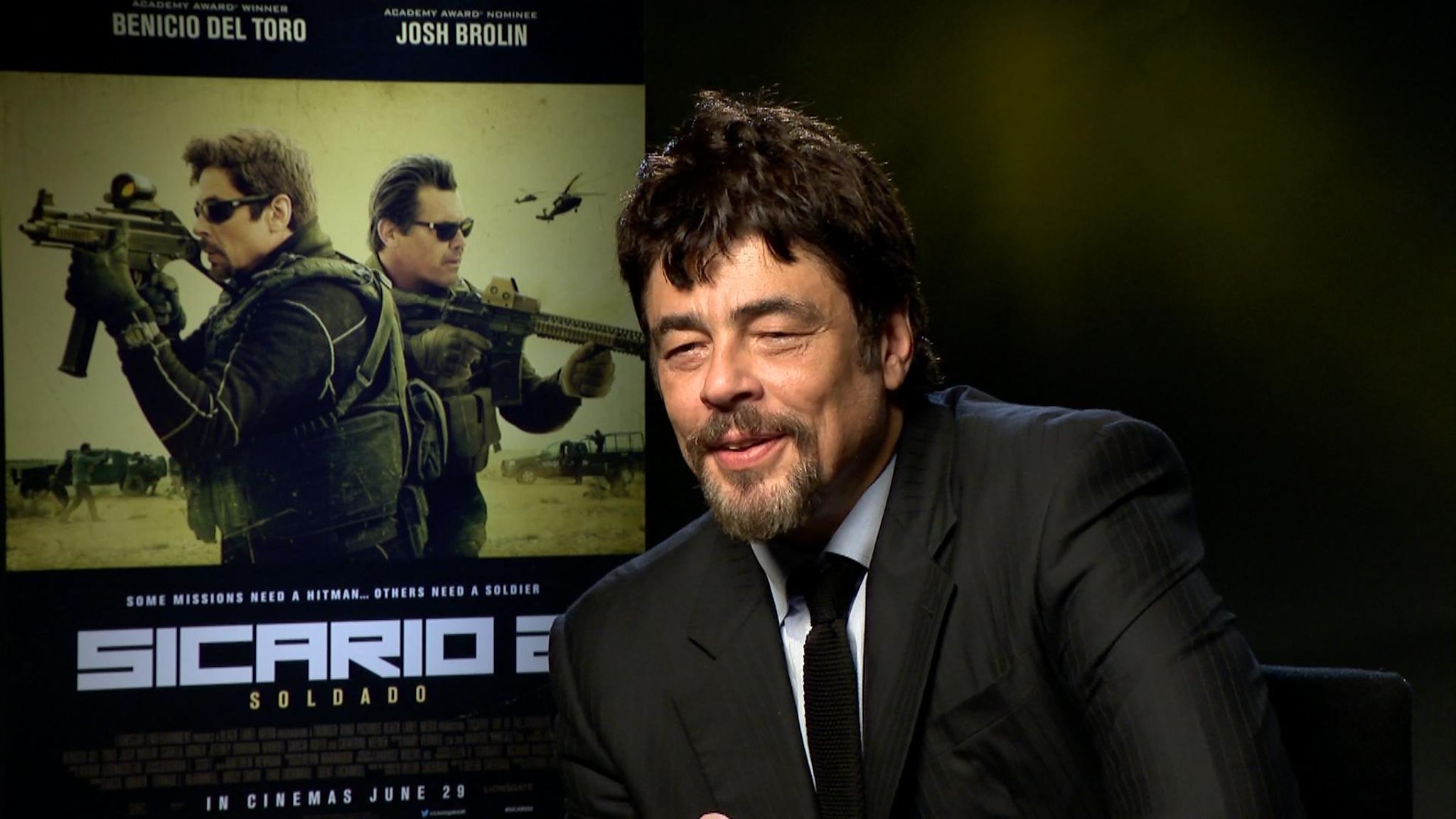 Benicio Del Toro Sicario Day Of The Soldado Movie Wallpapers