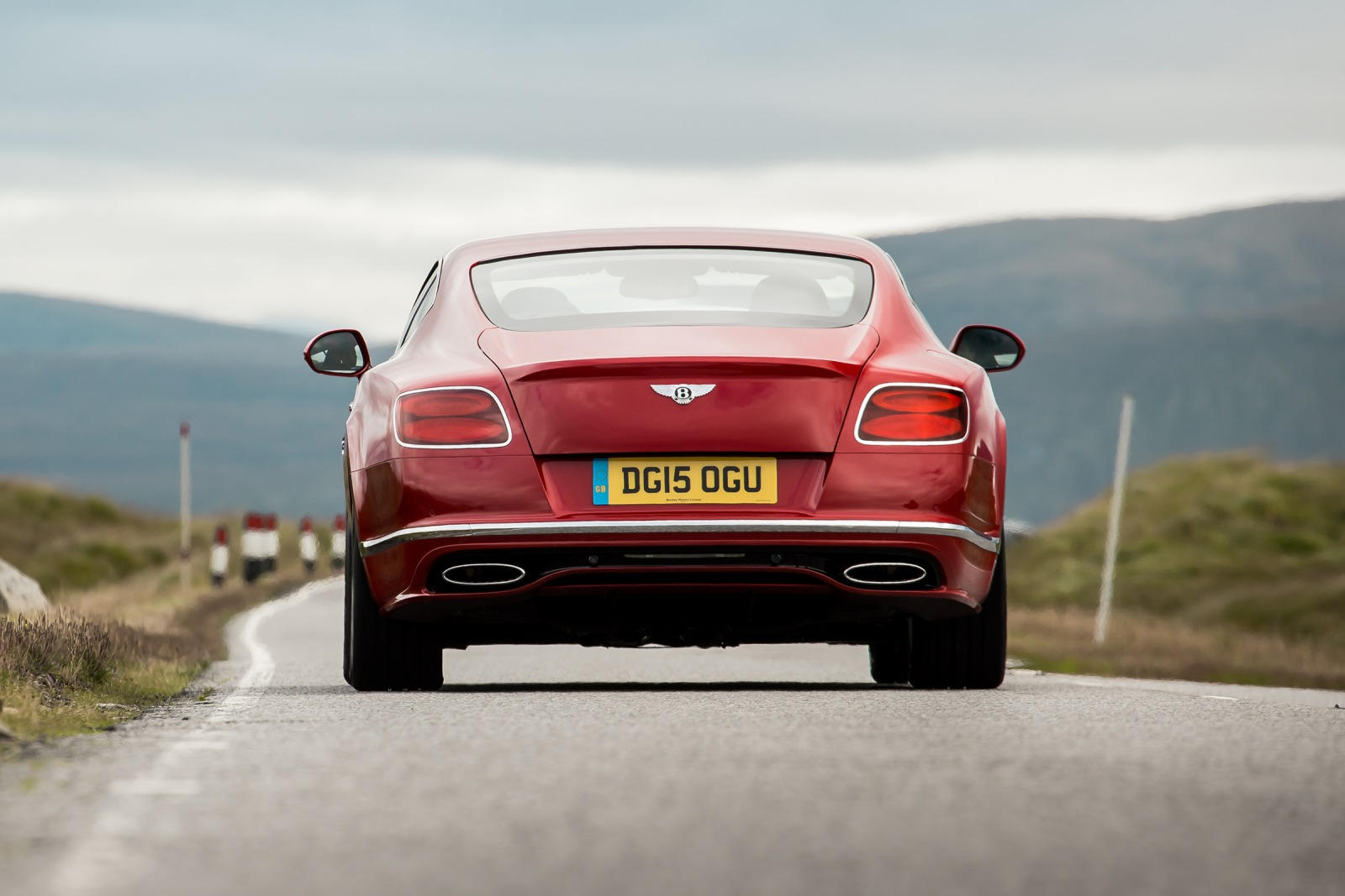 Bentley Continental Gt 2017 Rear Wallpapers