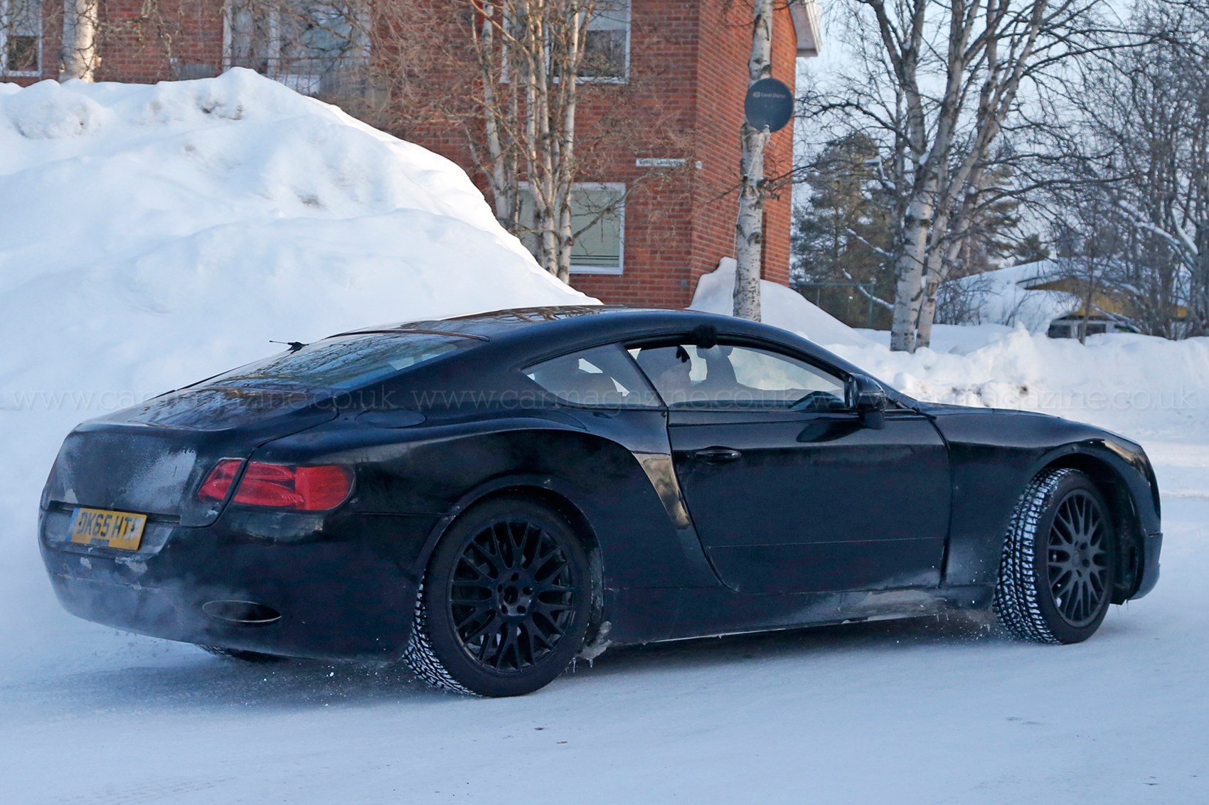 Bentley Continental Gt 2017 Rear Wallpapers