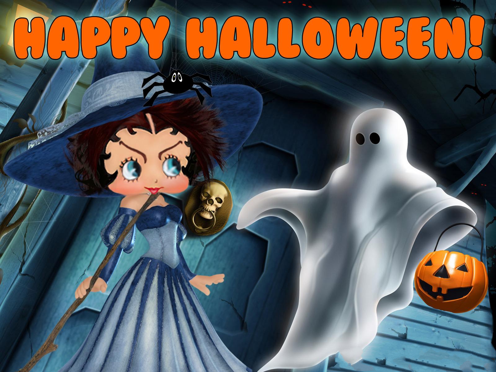 Betty Boop Halloween Wallpapers