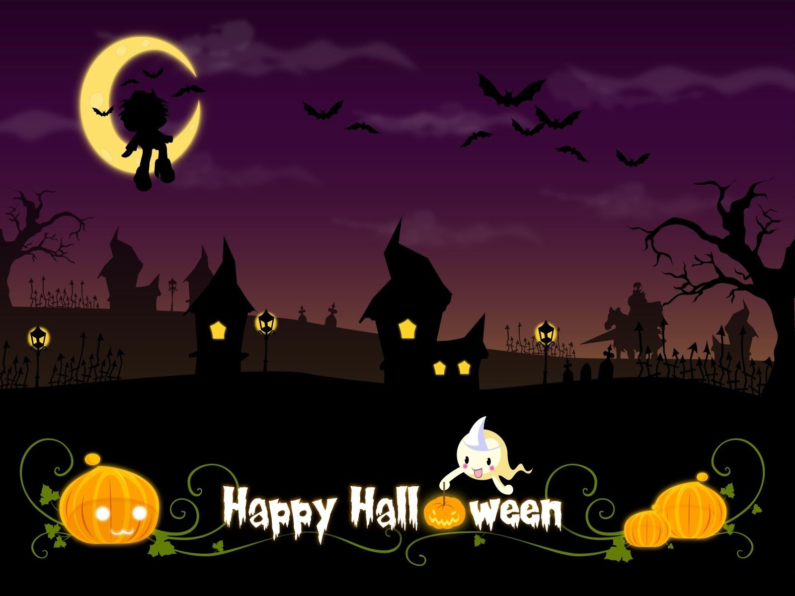 Betty Boop Halloween Wallpapers