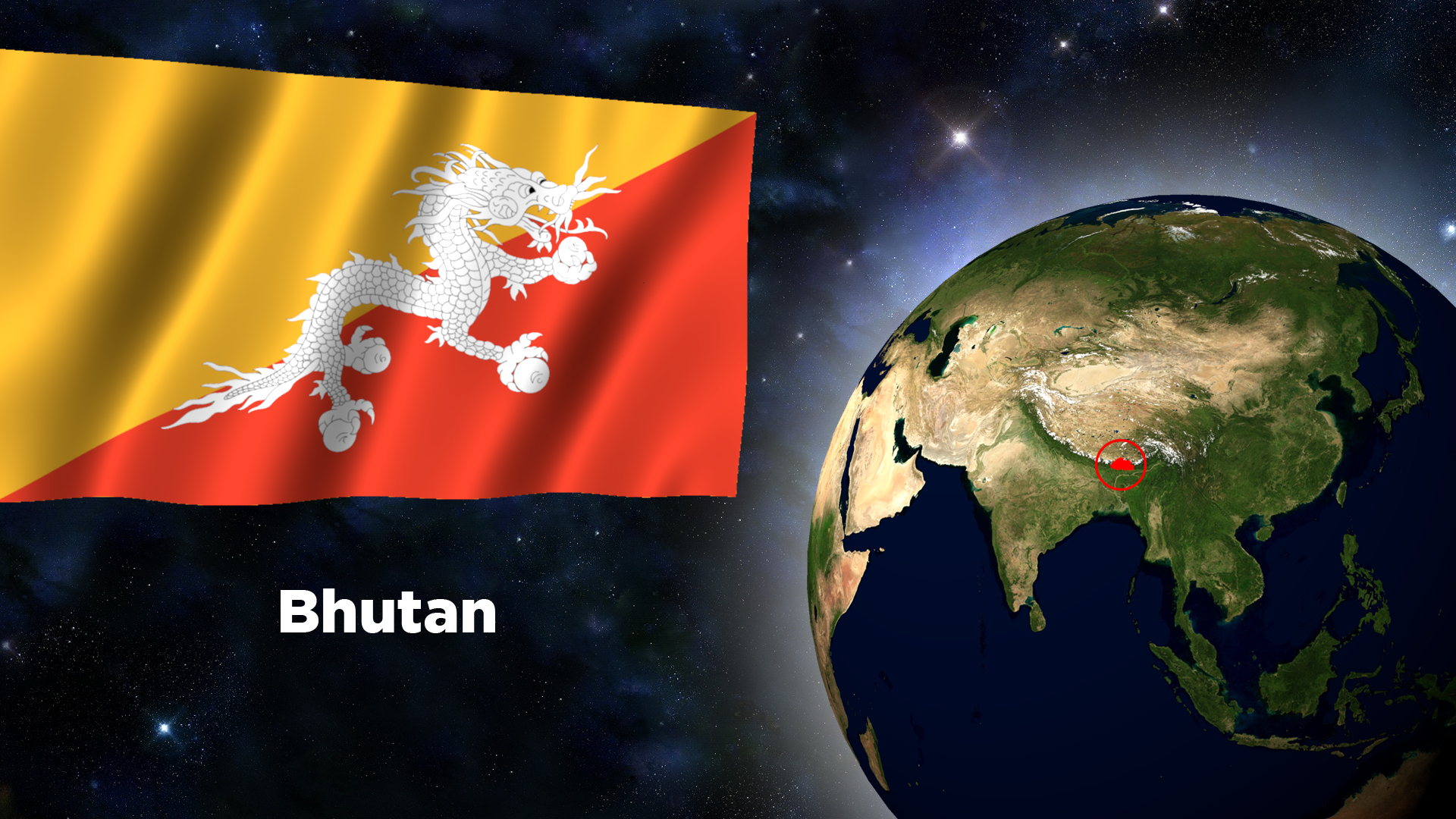 Bhutan Flag Wallpapers