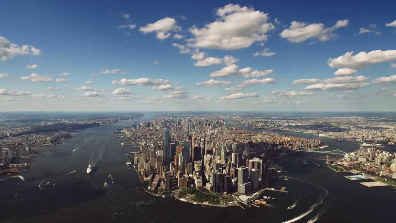 Big Apple Drone View Wallpapers