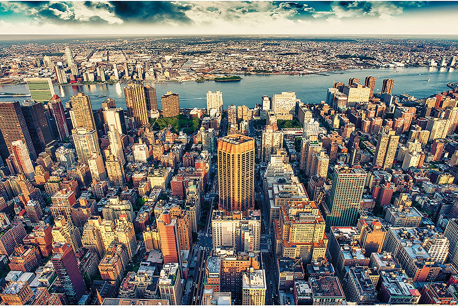 Big Apple Drone View Wallpapers