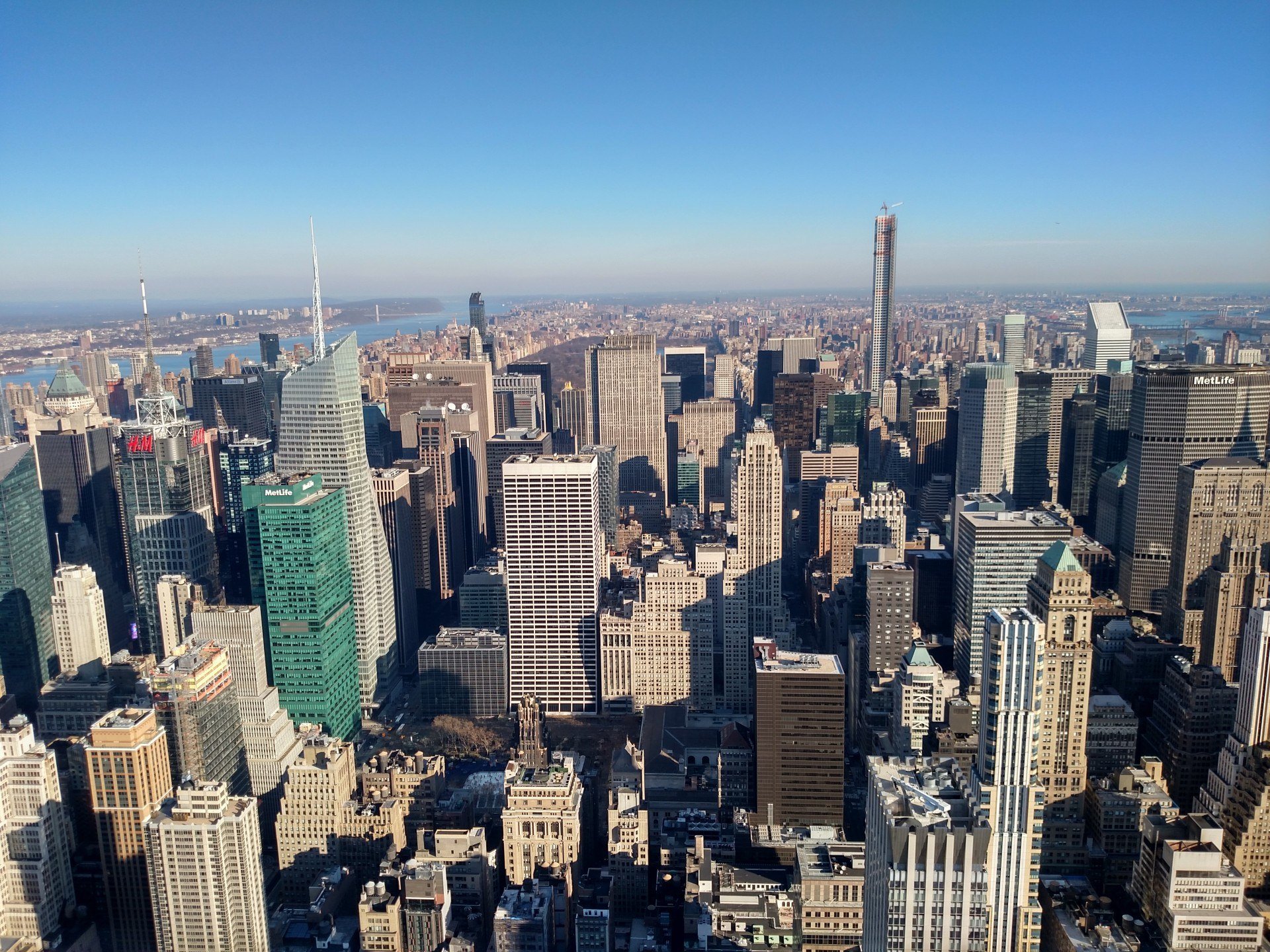 Big Apple Drone View Wallpapers