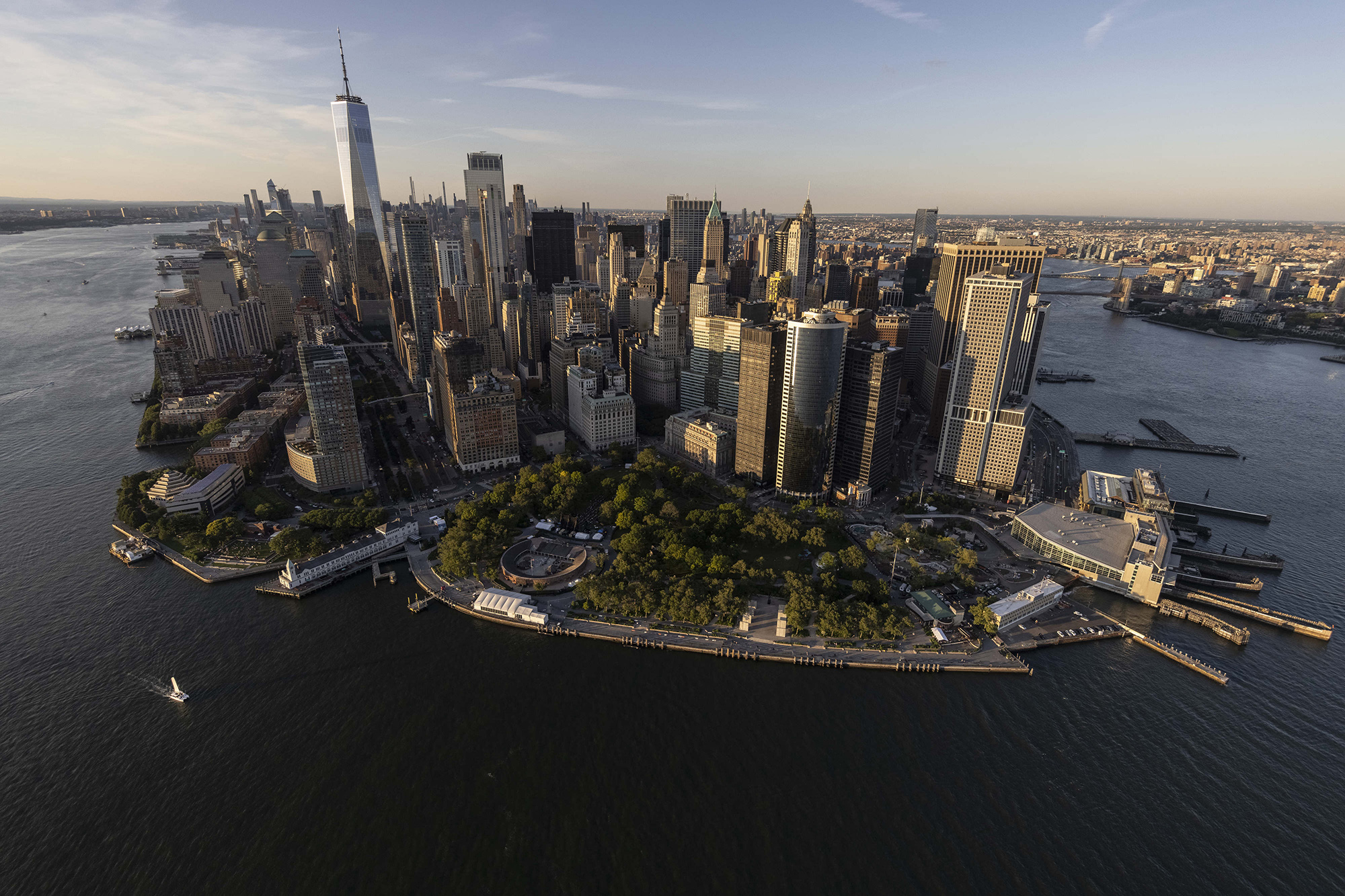 Big Apple Drone View Wallpapers