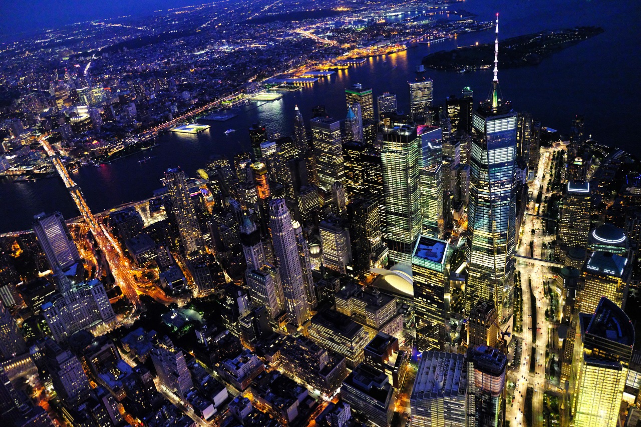 Big Apple Drone View Wallpapers