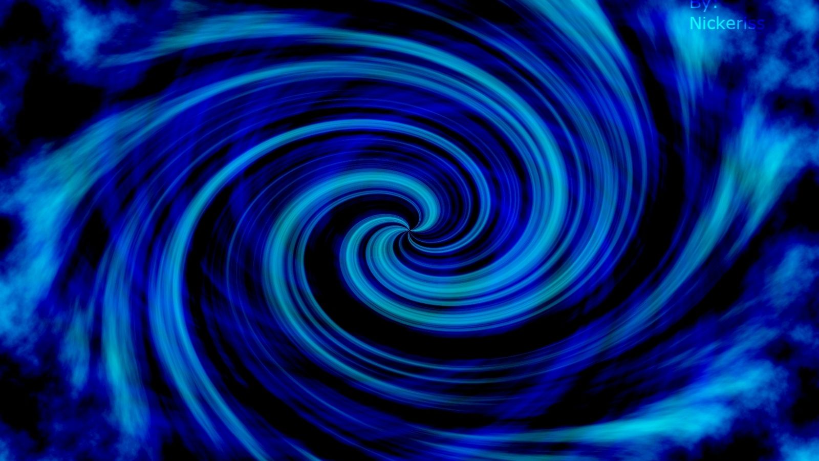 Big Blue Swirl Wallpapers