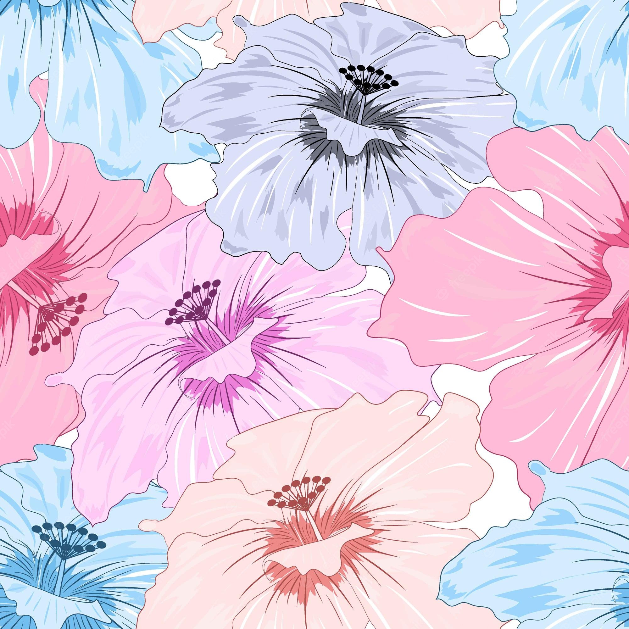 Big Flower Background