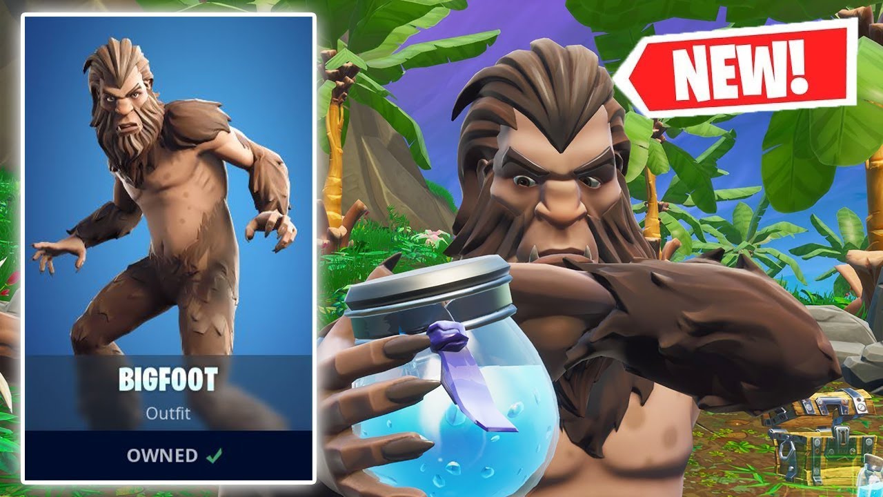 Bigfoot Fortnite Wallpapers