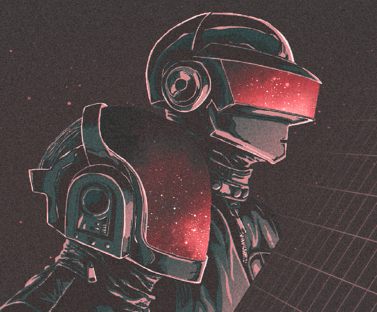 Biker 4K Retro Wave Wallpapers