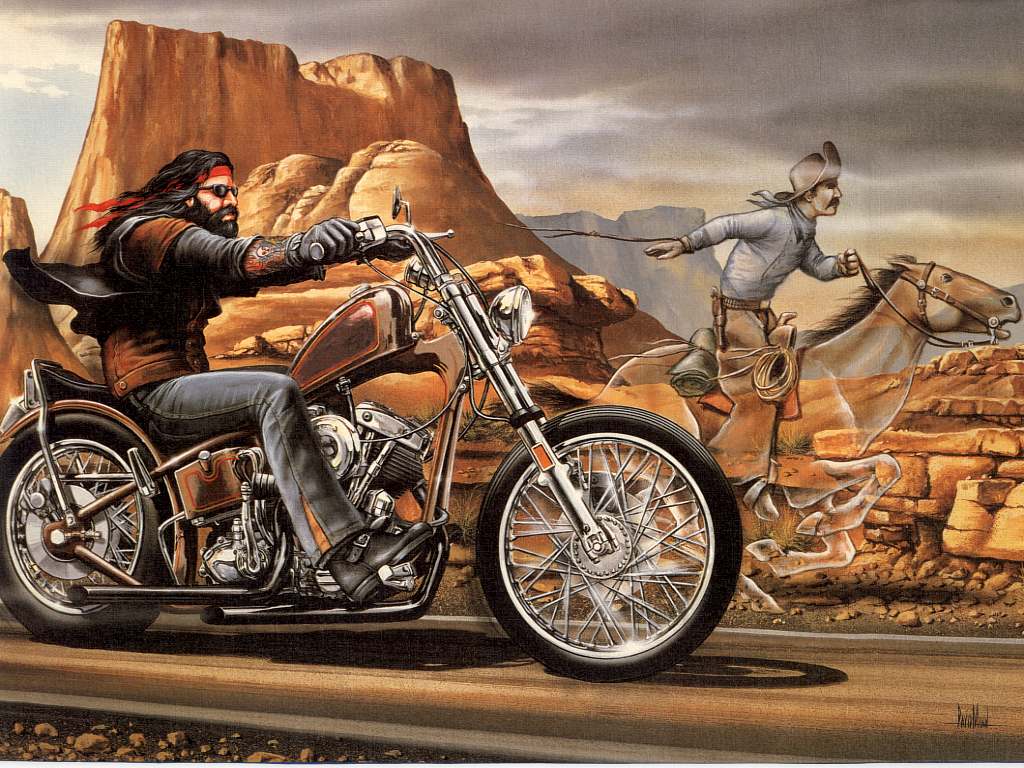 Biker Art Wallpapers