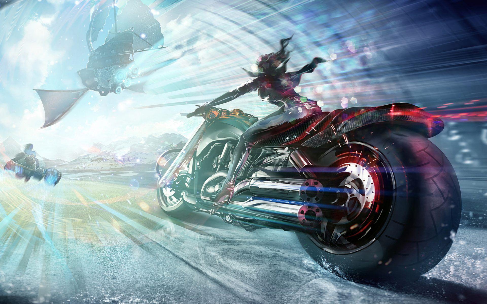 Biker Art Wallpapers