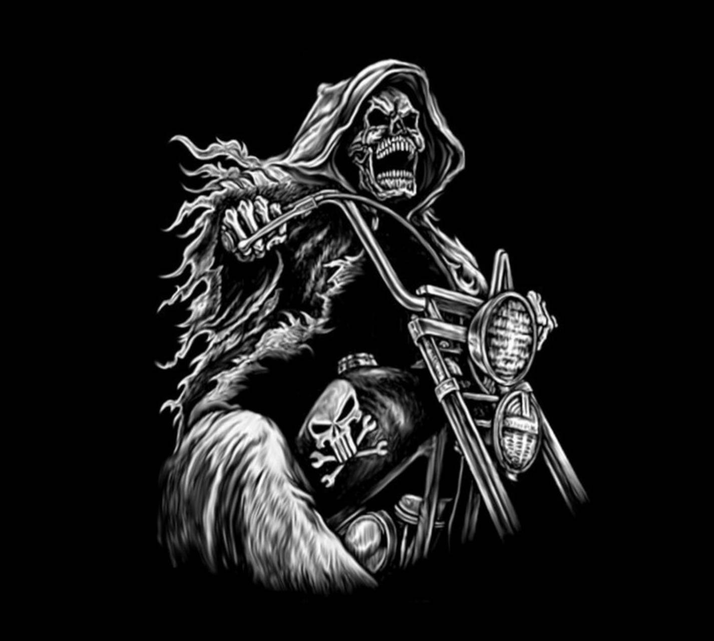 Biker Skull Wallpapers