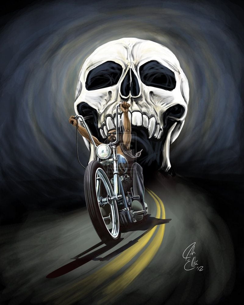 Biker Skull Wallpapers