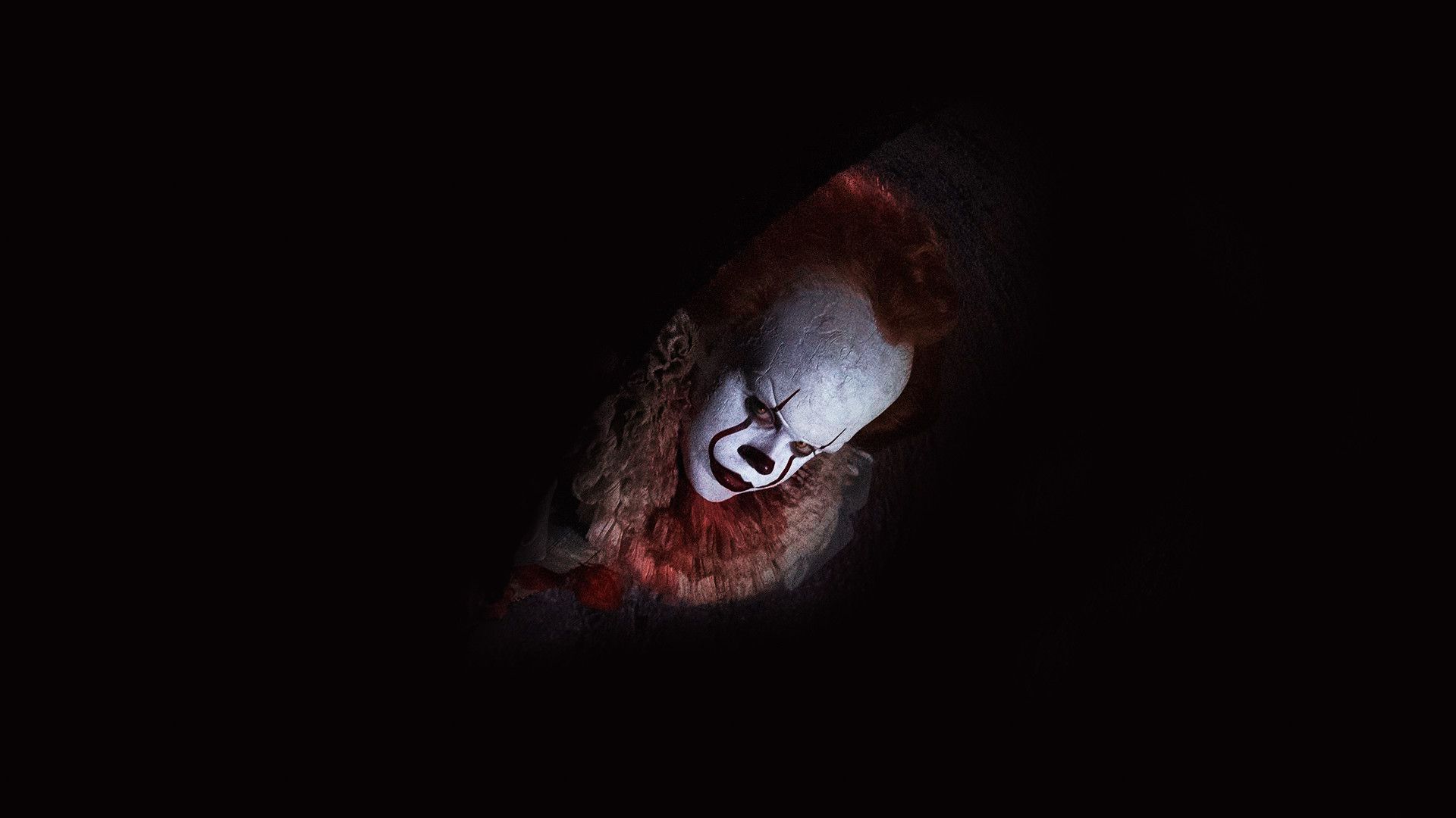 Bill Skarsgard As Pennywise In Movie It Wallpapers