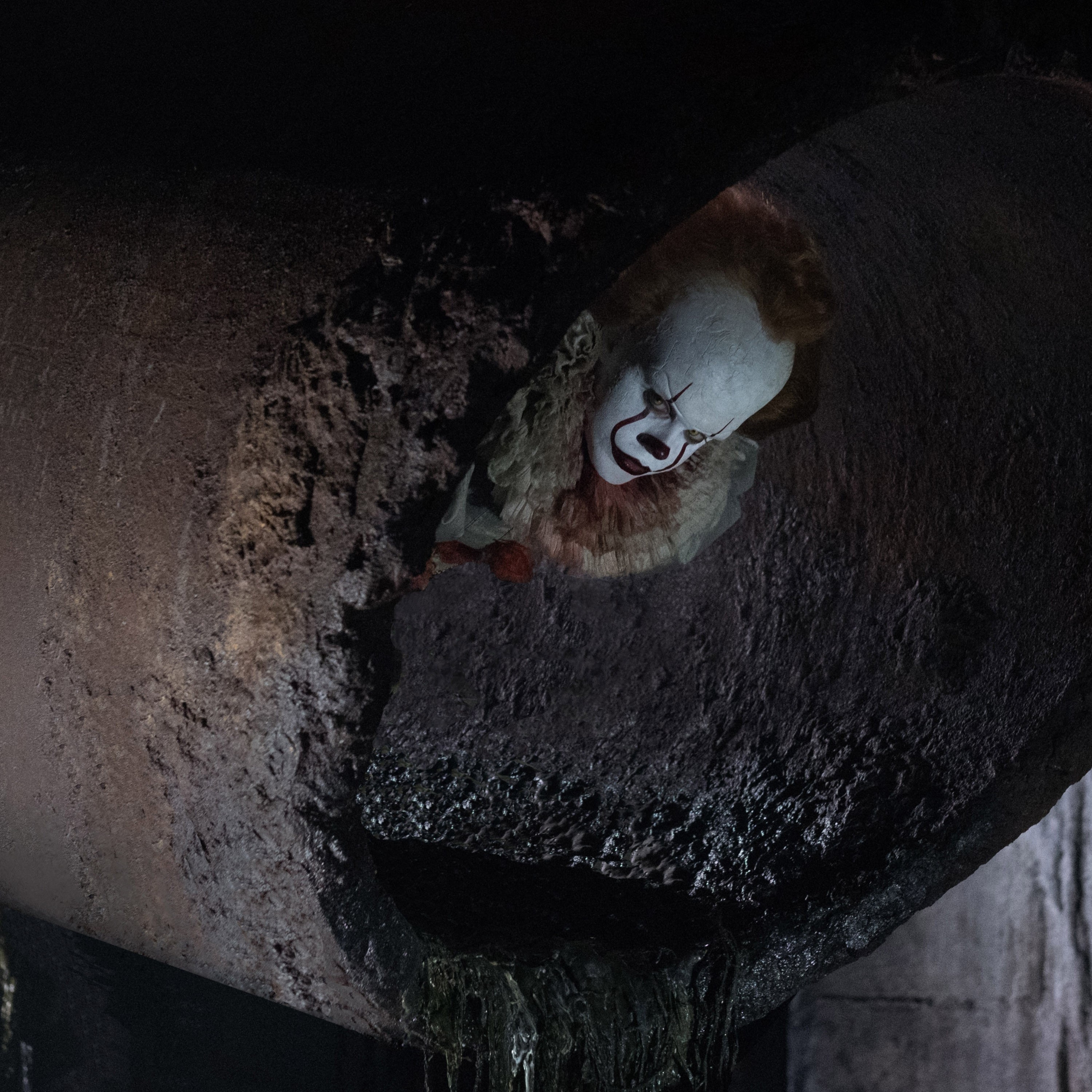 Bill Skarsgard As Pennywise In Movie It Wallpapers