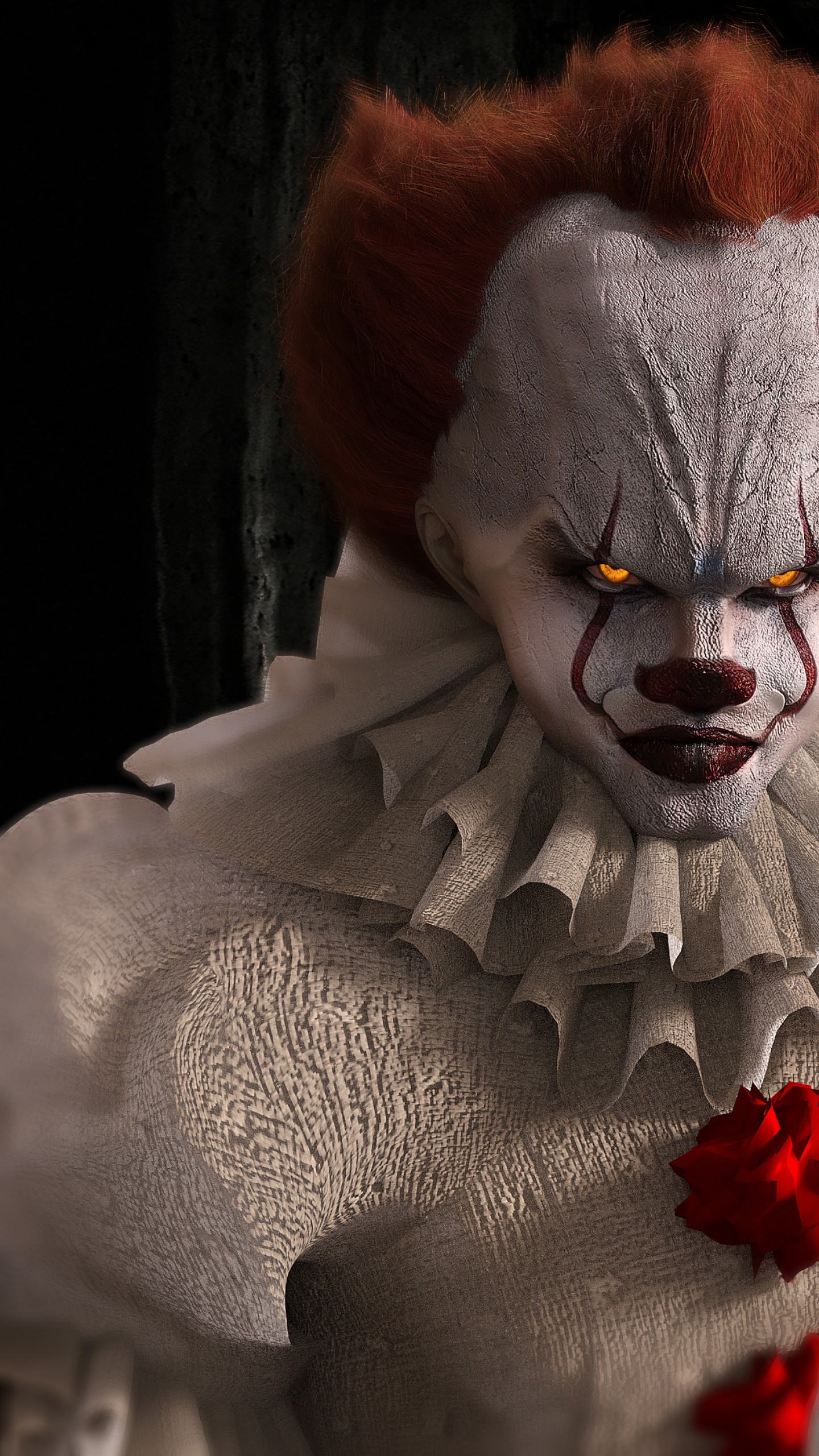 Bill Skarsgard As Pennywise In Movie It Wallpapers