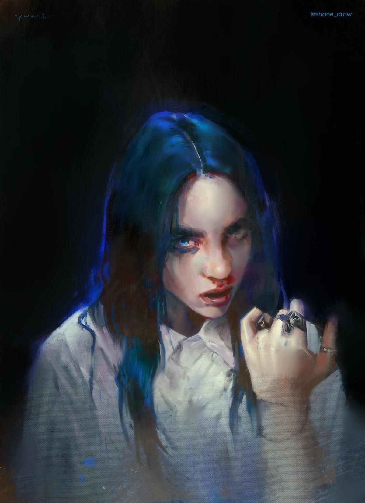 Billie Eilish Artwork Wallpapers