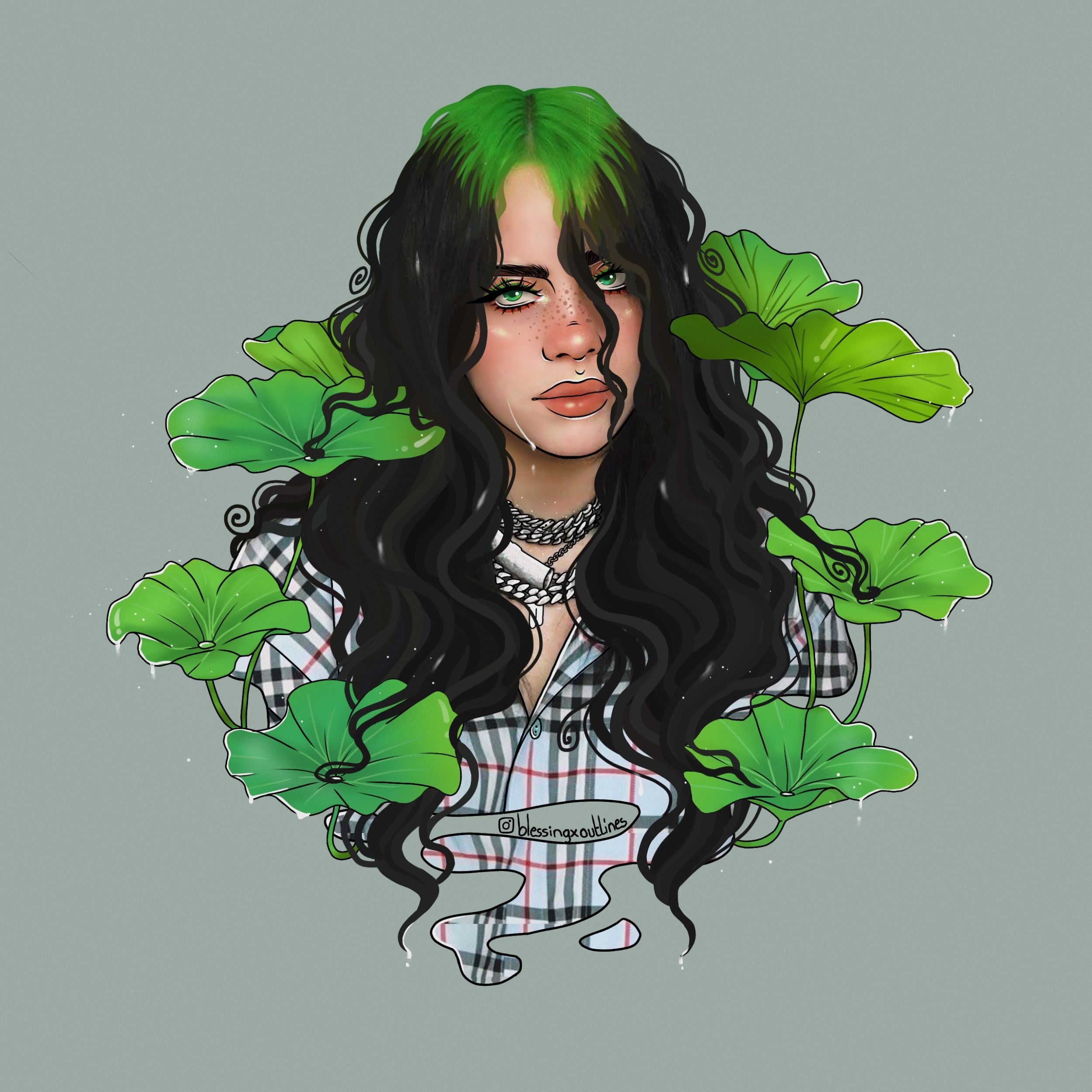 Billie Eilish Artwork Wallpapers